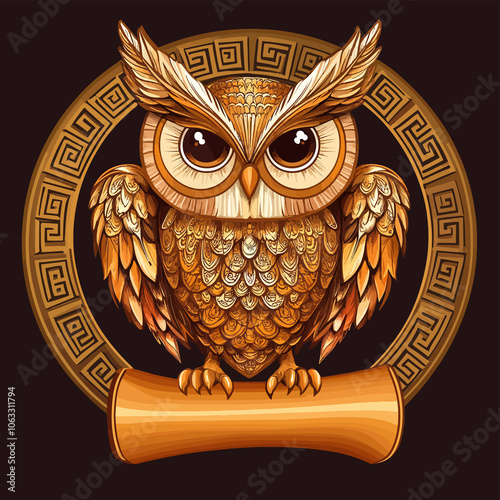 owl on a branch