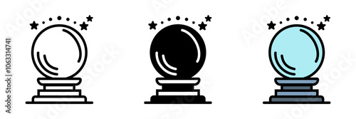 Oracle icon is a priest or priestess acting as a conduit for divine messages providing prophecy guidance and insight into future events.