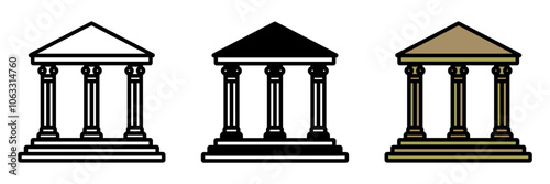 Senate icon is an assembly of elite political figures in ancient Rome responsible for governance lawmaking and advising the emperor on state matters.