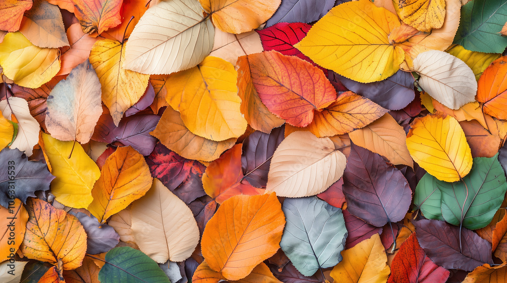 Bright Autumn Foliage in Orange, Red, Yellow, and Green Hues Forming a Natural Background – Perfect Seasonal Botanical Display Bright Autumn Foliage in Orange, Red, Yellow, and Green Hues Forming a Natural Background – Perfect Seasonal Botanical Display