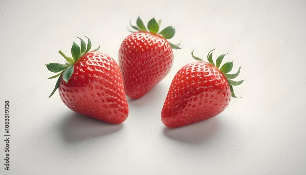 Fresh strawberry isolated on white background
Fresh strawberry isolated on white background