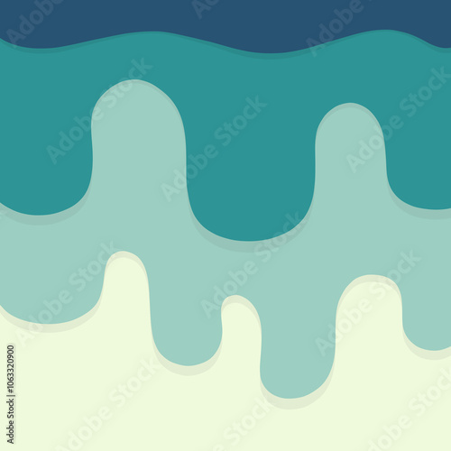 abstract background with waves