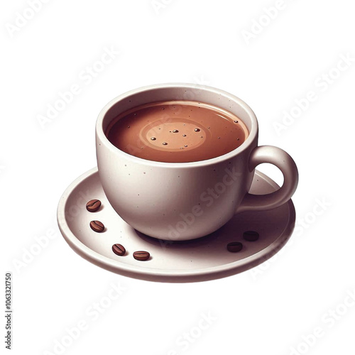 A cup of tea vector