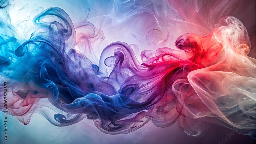 Abstract Swirling Patterns of Hues and Shades, Evoking a Dreamy and Ethereal Atmosphere Abstract Swirling Patterns of Hues and Shades, Evoking a Dreamy and Ethereal Atmosphere