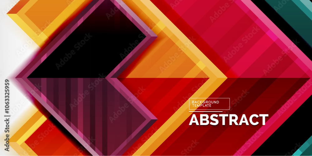Arrow symbols created with 3d effects and line texture geometric abstract background Arrow symbols created with 3d effects and line texture geometric abstract background