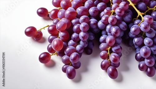 Fresh Grape isolated on white background