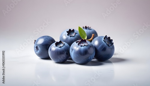 Fresh Blueberry isolated on white background
