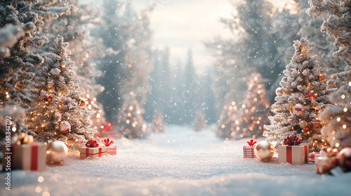 Background for New Year card, advertising, information and greetings