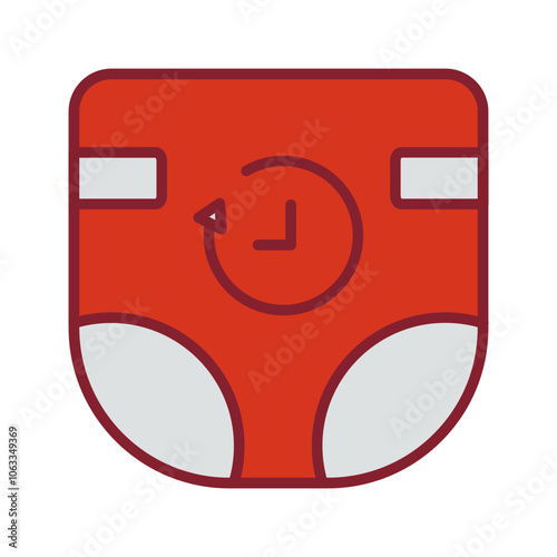 Diaper Duty Vector Icon