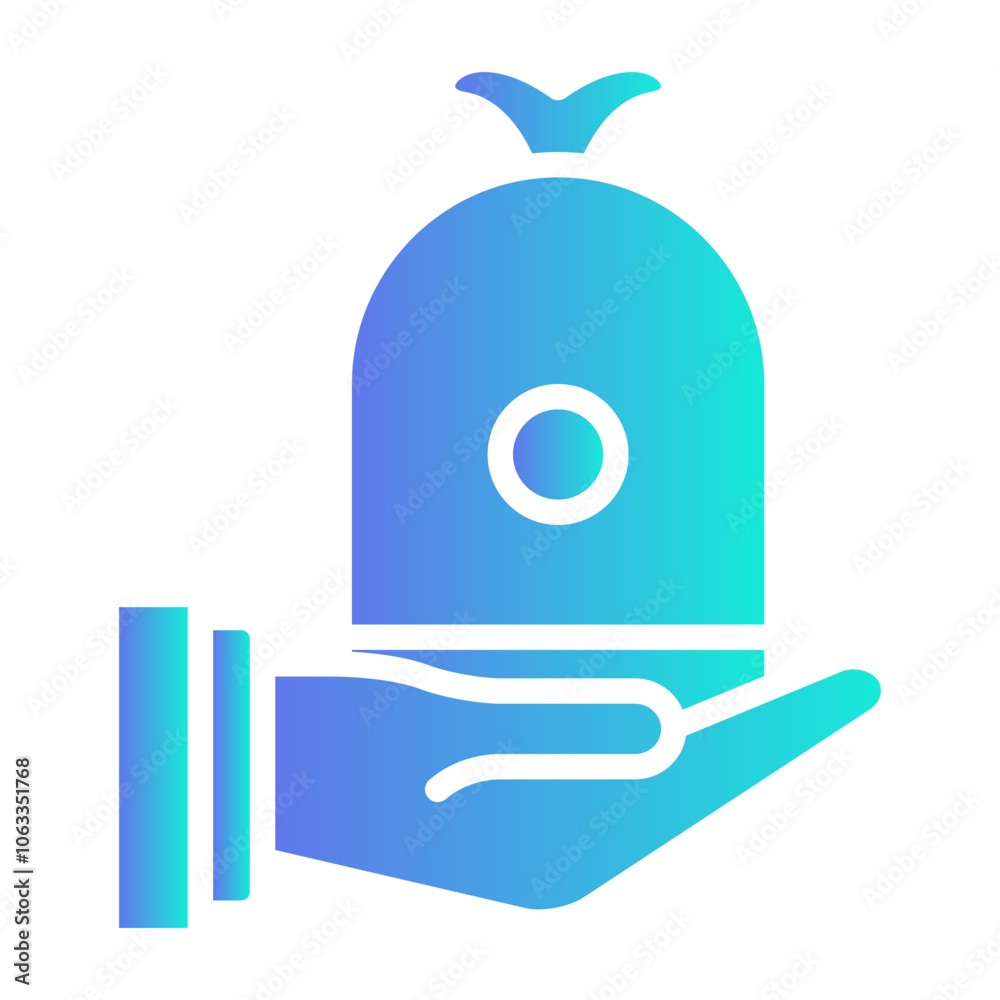profit icon, gradient vector illustration profit icon, gradient vector illustration