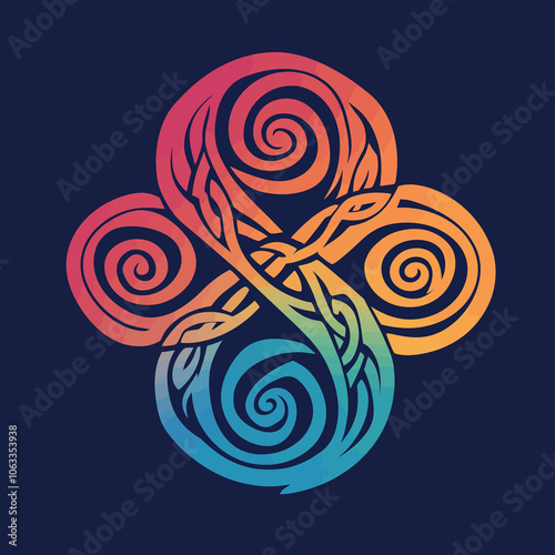 abstract floral background