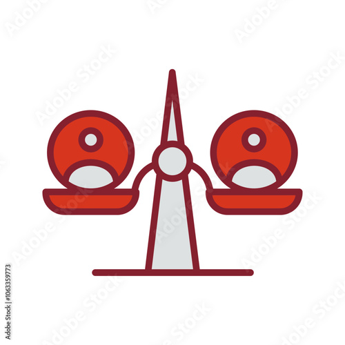 Equal Opportunity Vector Icon