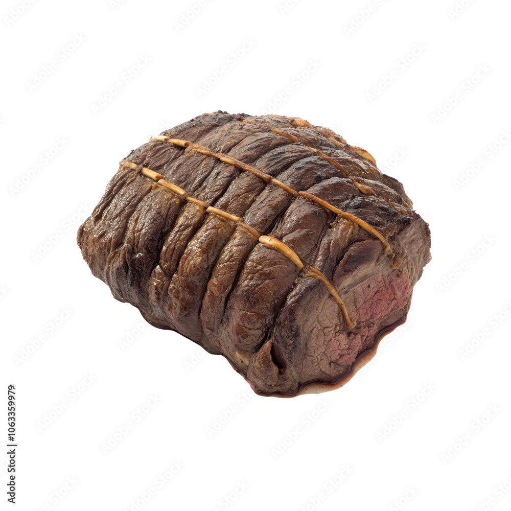Roasted Beef Joint with String Roasted Beef Joint with String