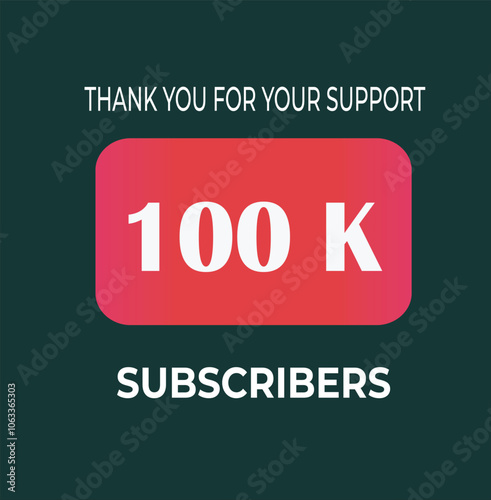 illustration of a subscribers button design