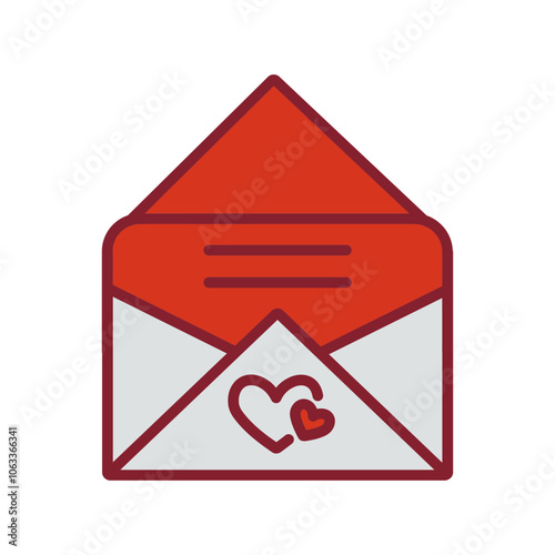 Love Letter Vector Icon