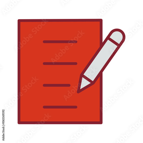 Personalized Note Vector Icon