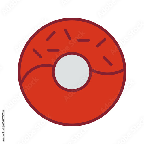 Doughnut Vector Icon