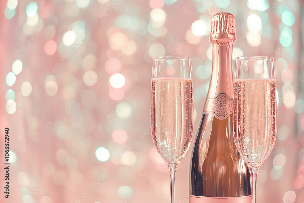 Champagne Celebration. Symbolizes celebration and party with space for text. Which makes it ideal for special occasions, festive gatherings or romantic moments. Champagne Celebration. Symbolizes celebration and party with space for text. Which makes it ideal for special occasions, festive gatherings or romantic moments.