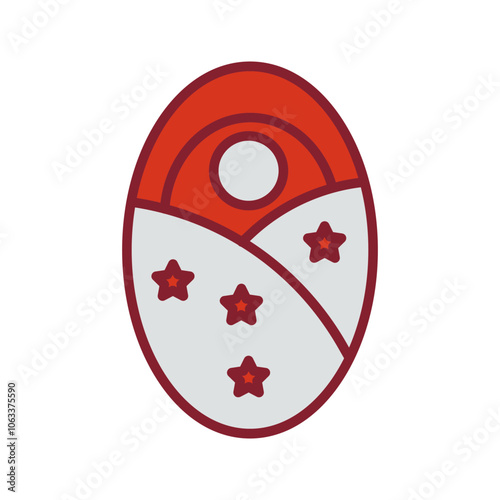 Swaddle Time Vector Icon