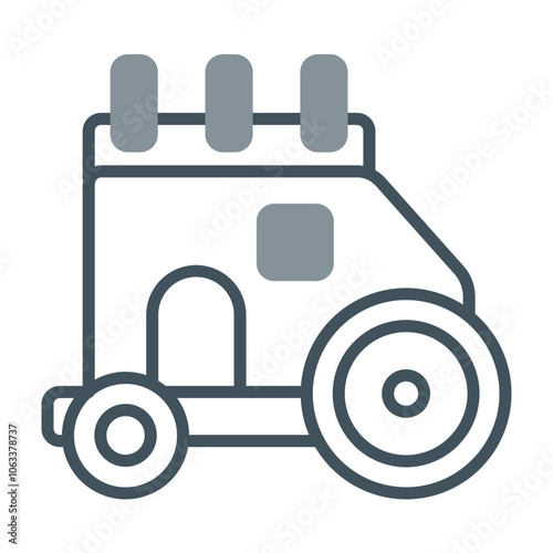 Caravan Icon Design