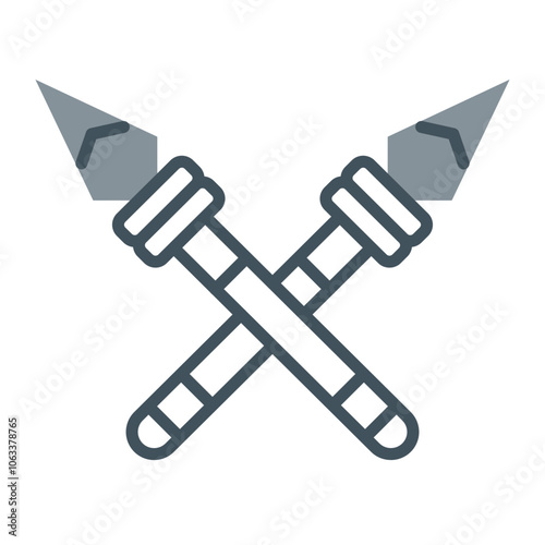 Spear Icon Design
