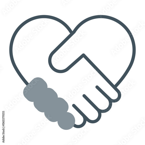 Holding Hand Icon Design