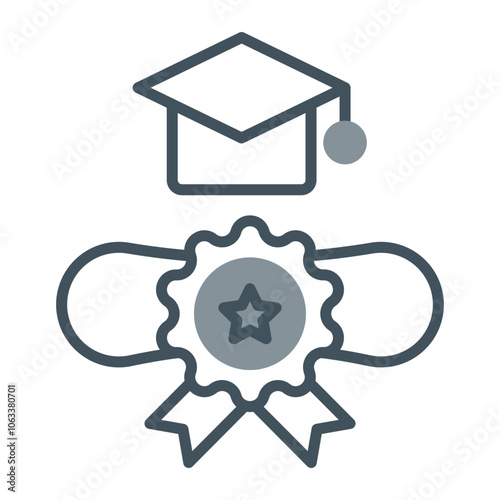 Bachelors Degree Icon Design