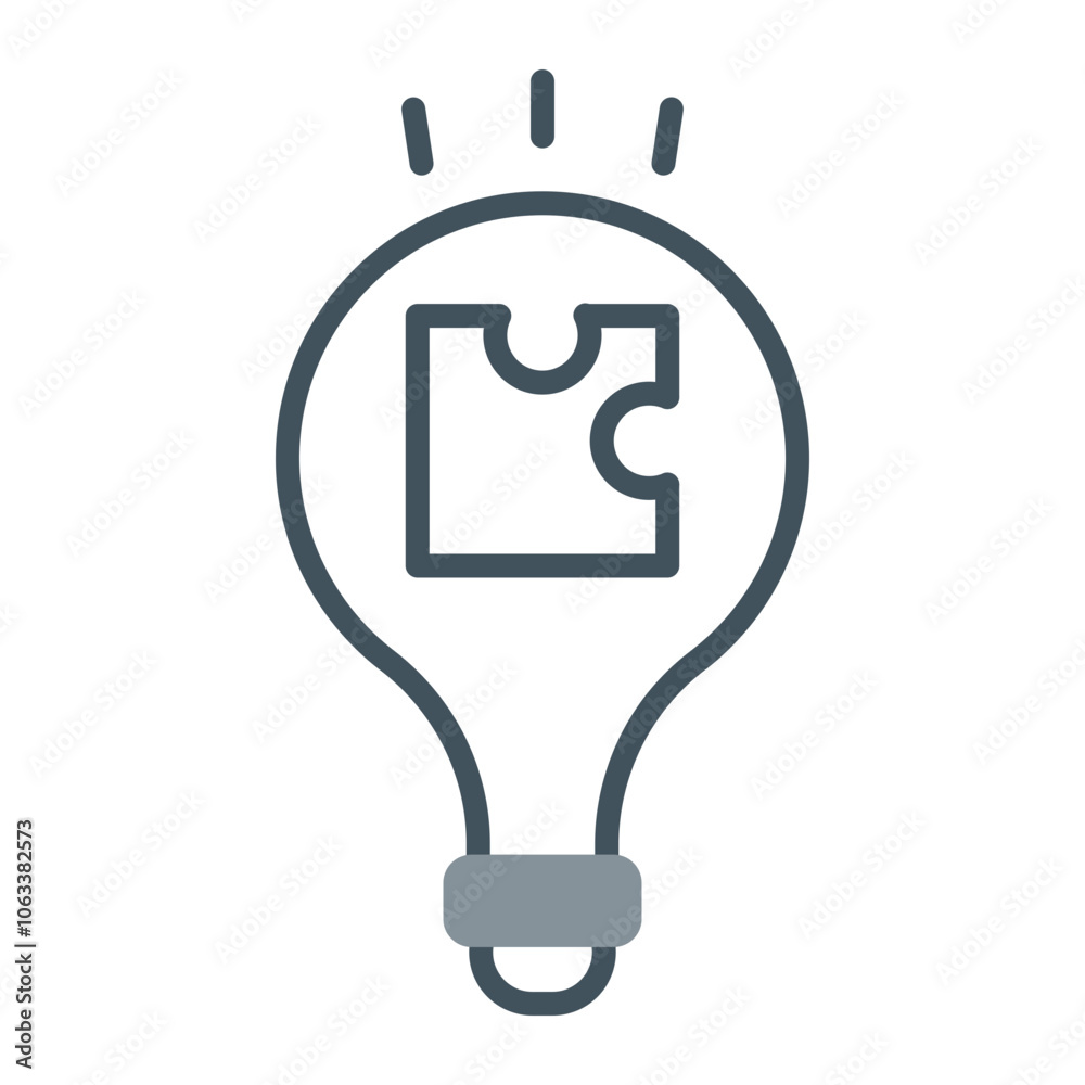 Problem solving Vector Icon Design Problem solving Vector Icon Design