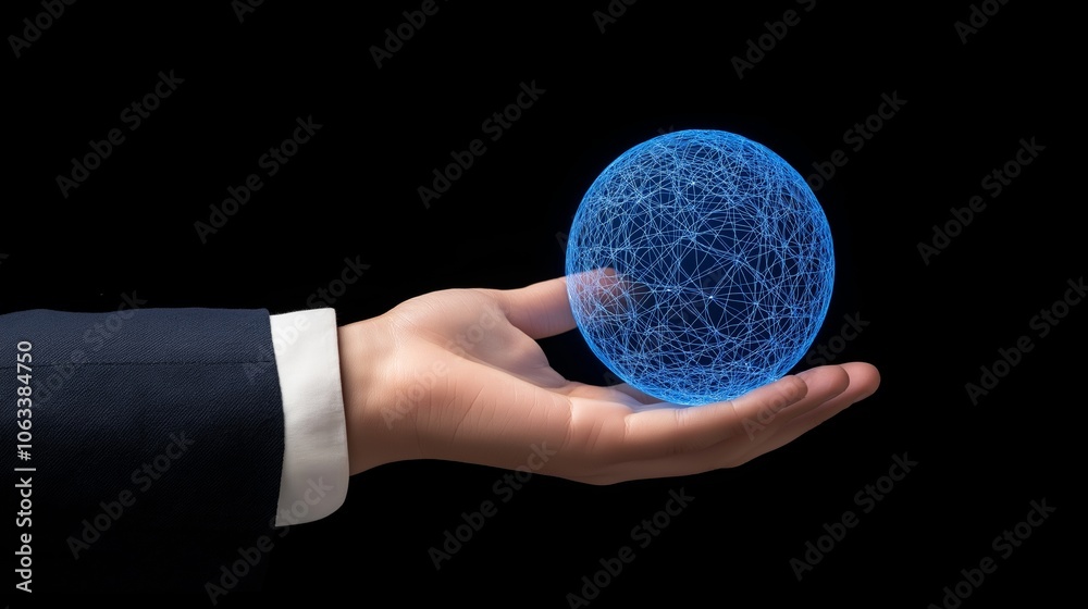 Hand holding a glowing, intricate globe with interconnected networks, symbolizing global business connections and international cooperation. Hand holding a glowing, intricate globe with interconnected networks, symbolizing global business connections and international cooperation.