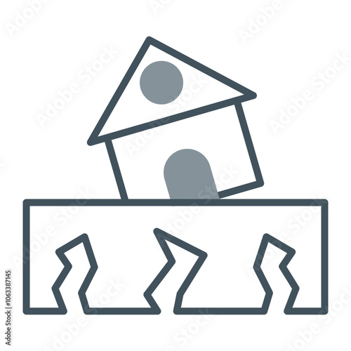 Earthquake Icon Design