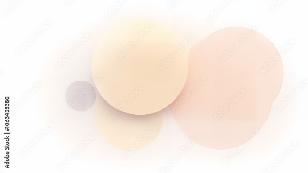 Engaging Composition of Monochrome Circles Engaging Composition of Monochrome Circles