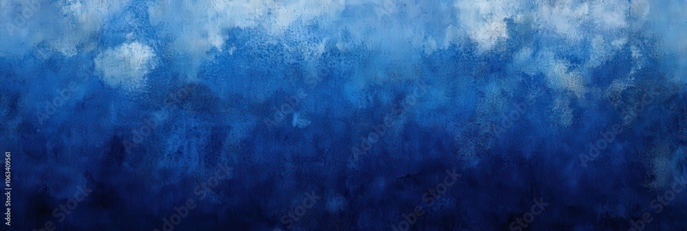 Obraz premium Abstract Blue Watercolor Background
