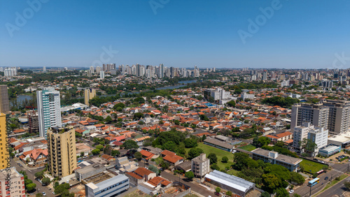 Cidade de Londrina, paraná, brasil. Vista aérea da cidade de londrina no paraná.  photo