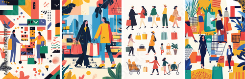 Shopping spree Retail therapy Shopaholic Consumerism Spending spree Boutique Department store Mall Shopping bags Gifts Presents Fashion Style Clothing Apparel Accessories Discounts Sales Bargains