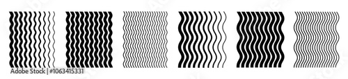 Wavy lines pattern, wave texture
