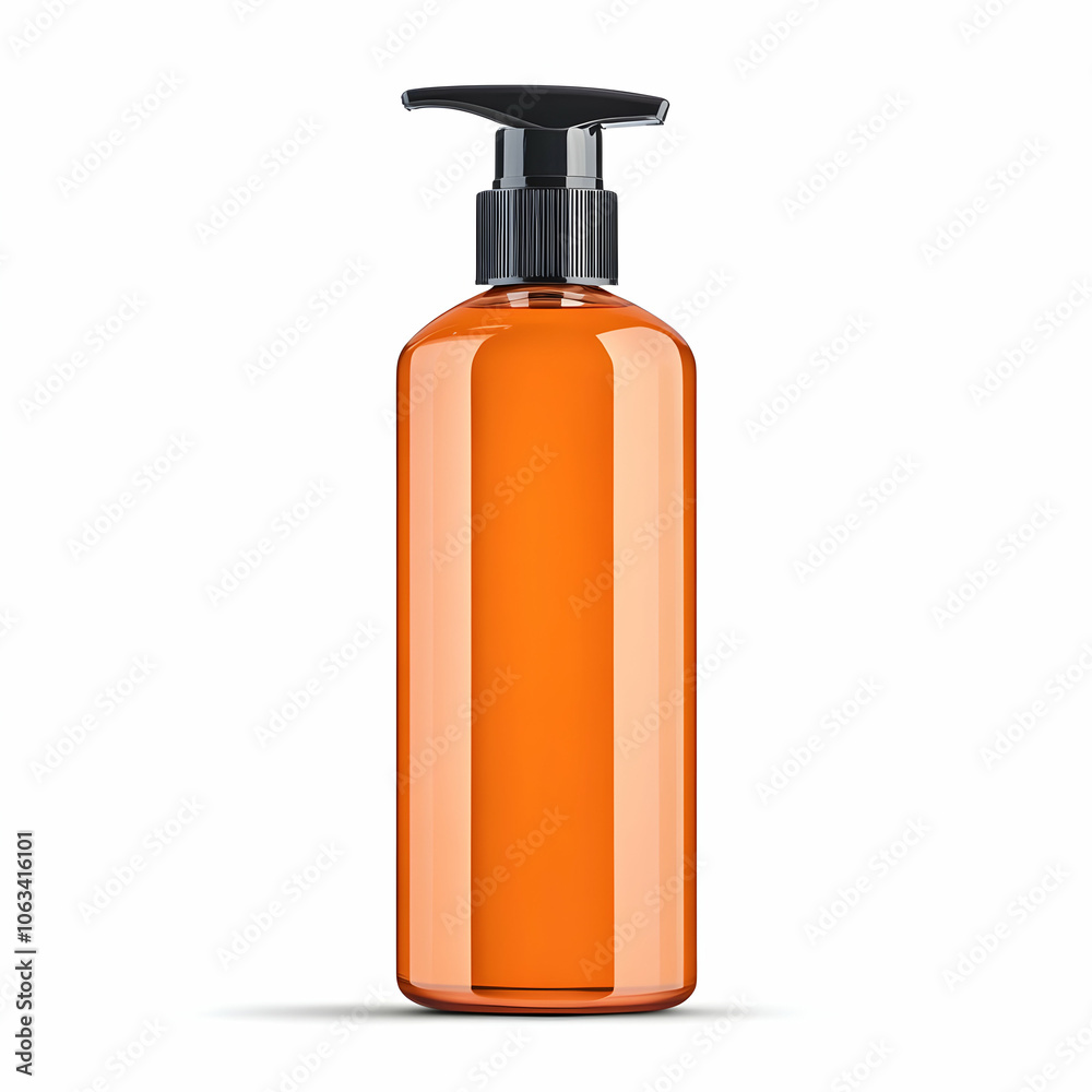 Amber Pump Bottle Mockup, amber bottle, product mockup, cosmetic bottle, lotion bottle, shampoo bottle Amber Pump Bottle Mockup, amber bottle, product mockup, cosmetic bottle, lotion bottle, shampoo bottle