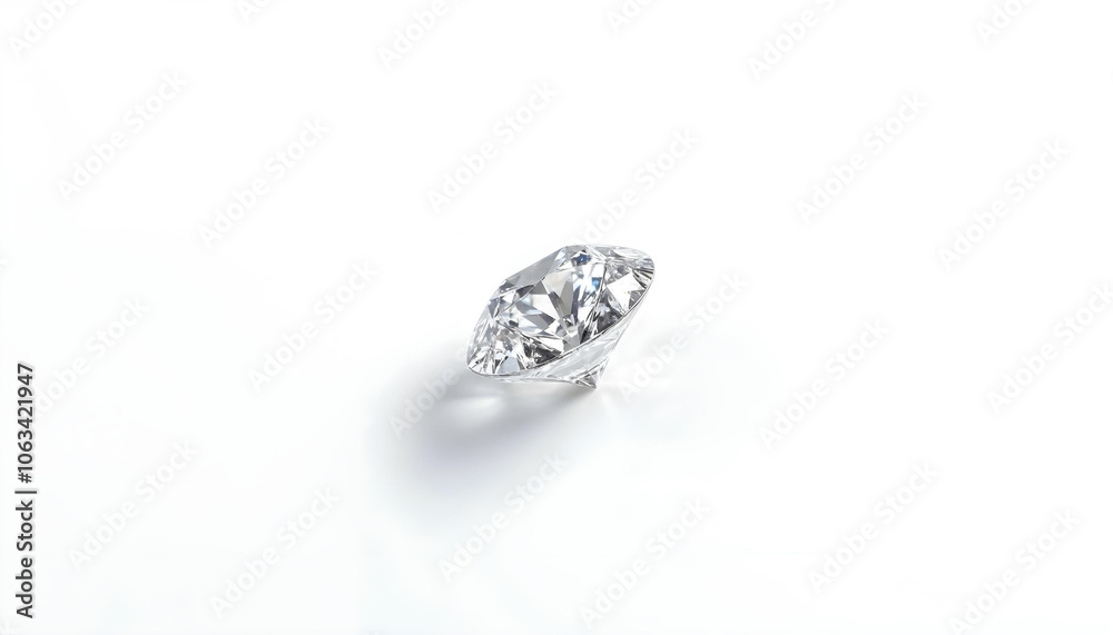 diamond gemstone isolated against a white background diamond gemstone isolated against a white background