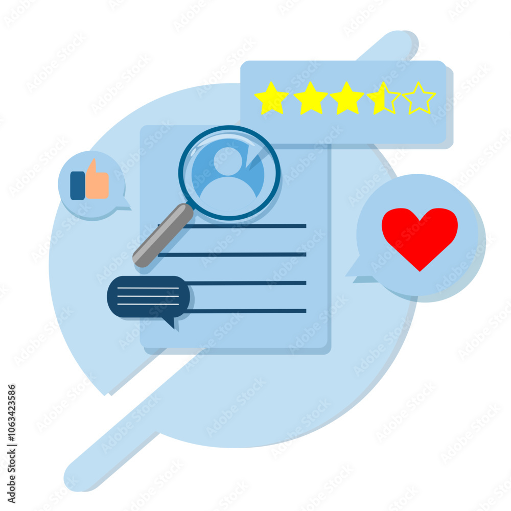 Star rating. Illustration of employee performance evaluation from customers, company assessment, employee feedback, company assessment. Star rating. Illustration of employee performance evaluation from customers, company assessment, employee feedback, company assessment.