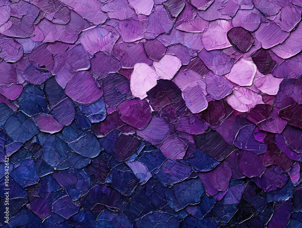 Explore the intense clarity of a macro shot capturing the unique texture of purple petals in clean light Explore the intense clarity of a macro shot capturing the unique texture of purple petals in clean light