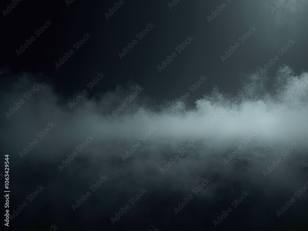 Fototapeta premium clouds in the night sky generative ai