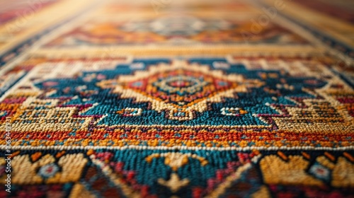 Vibrant Patterns of an Intricate Carpet Design