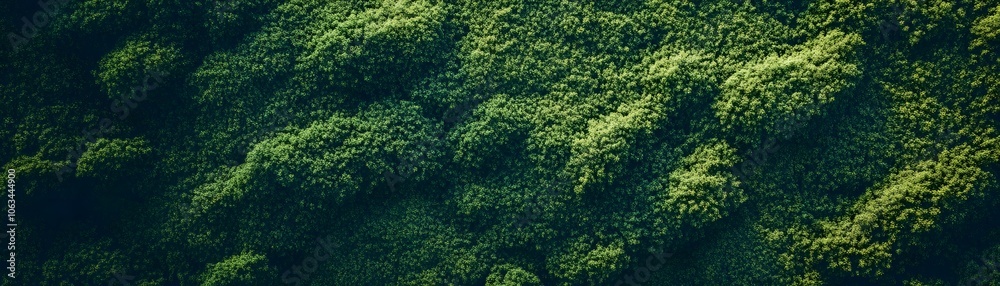 A Dense Canopy of Lush Green Foliage A Dense Canopy of Lush Green Foliage