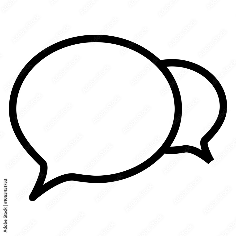 Bubble Speech Symbol Icon Vector. Empty space for text. Stroke rectangle speech, icon for your web site design, logo, app, UI, dialog bubble for comic, book, poster, illustration, etc. Bubble Speech Symbol Icon Vector. Empty space for text. Stroke rectangle speech, icon for your web site design, logo, app, UI, dialog bubble for comic, book, poster, illustration, etc.