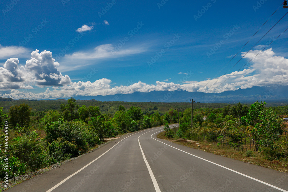 road in the mountains road in the mountains