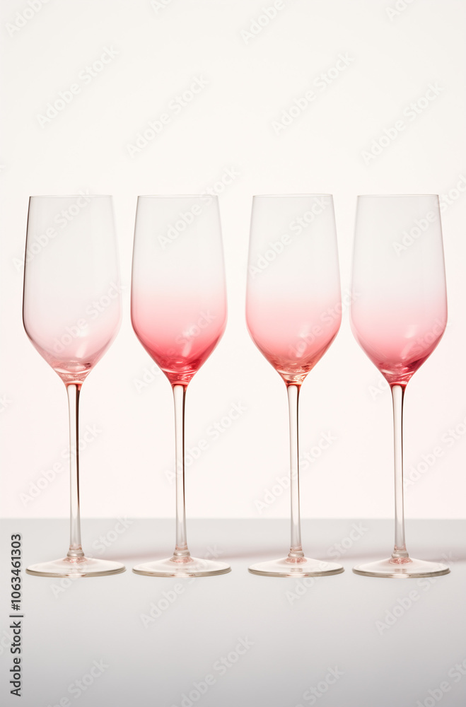 Glasses of vine. Glasses of vine.