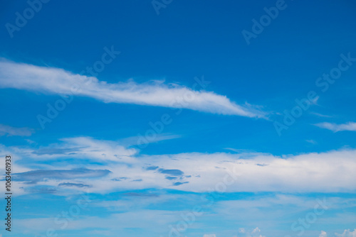 blue sky with clouds