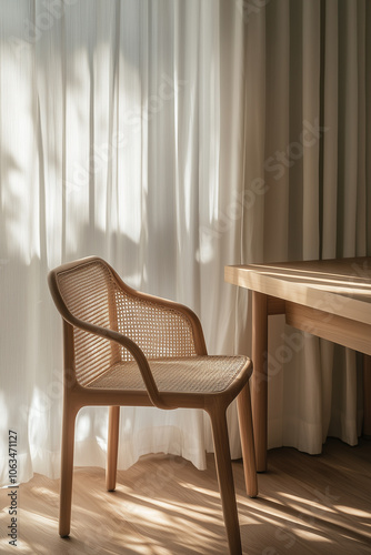 Japanese Minimal home office 