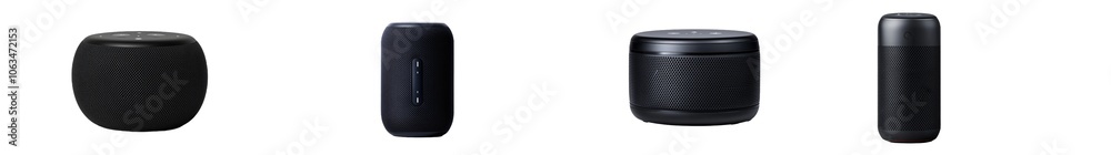 Speaker with a transparent background that is wireless Speaker with a transparent background that is wireless