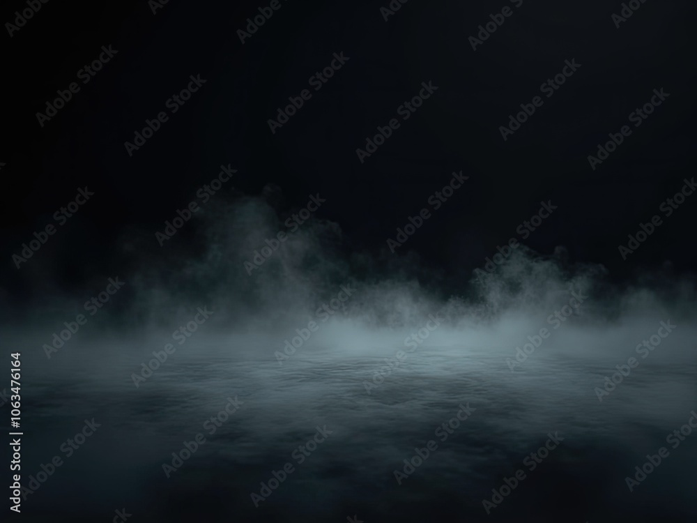 Fototapeta premium fog in the fog generative ai