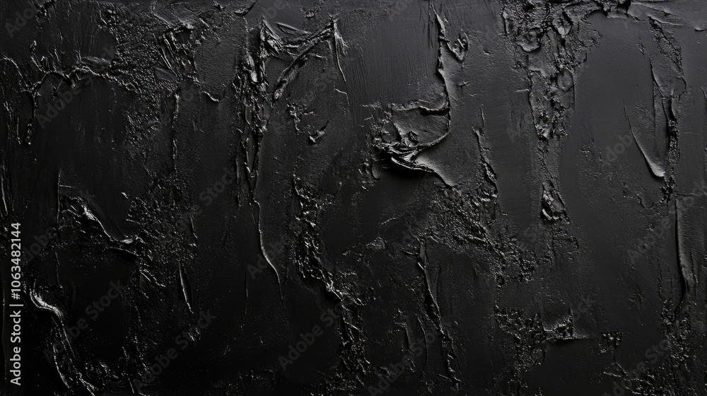 Abstract black background with a textured blackboard style, ideal for highlighting various creative projects. This digital blackboard art provides ample copy space for your needs.